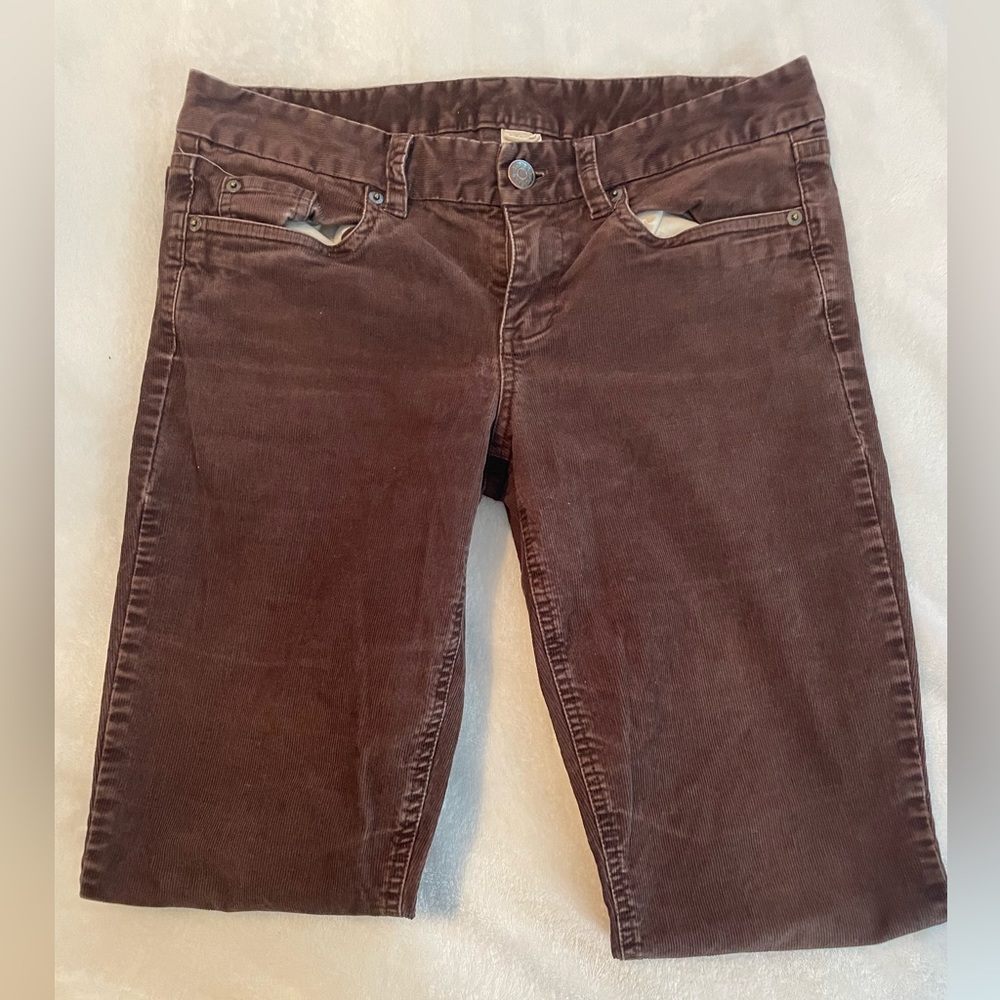 J. Crew Womens Corduroy Straight Fit Jeans